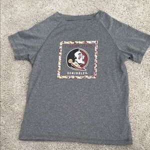 Gray Kids Seminoles T-Shirt